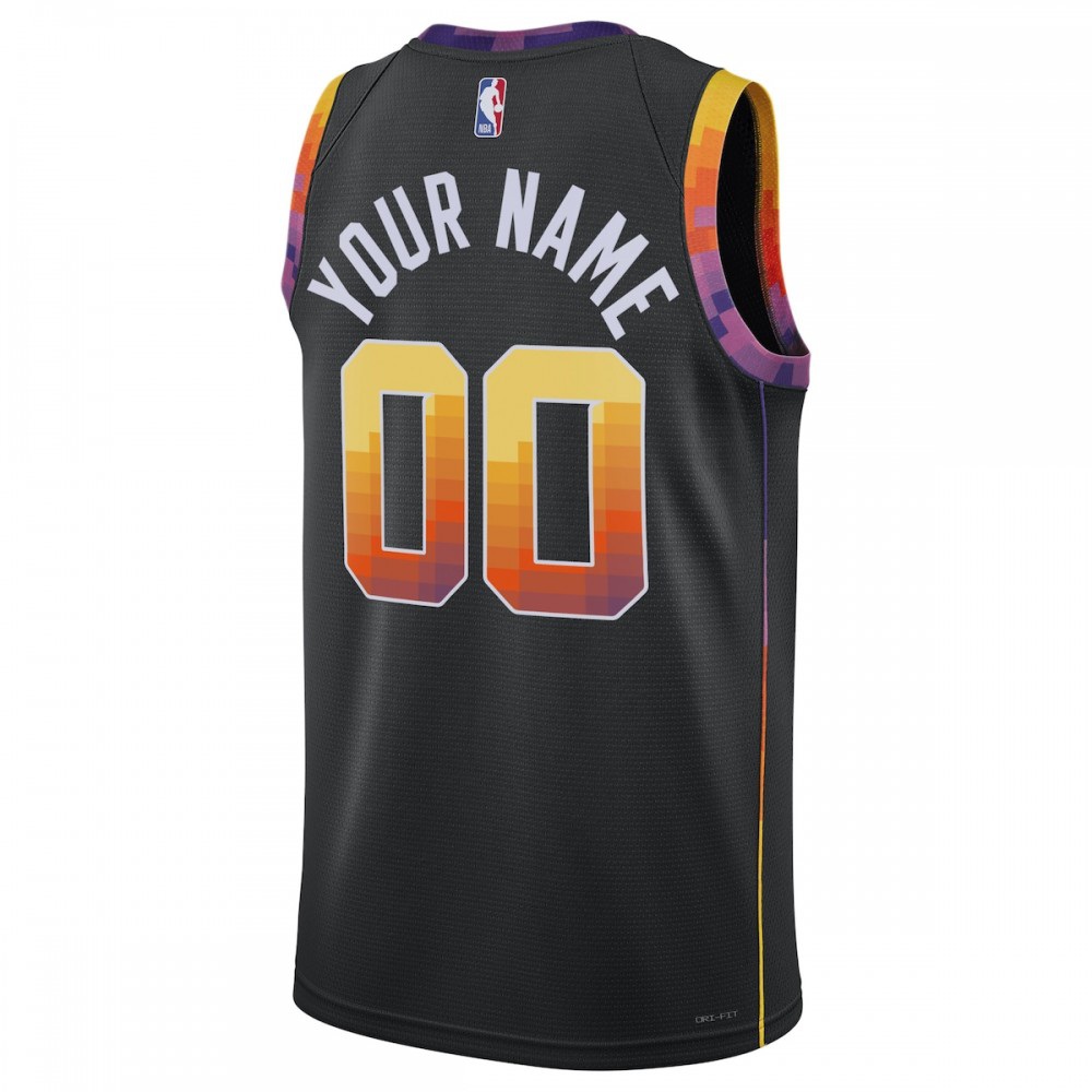 Phoenix Suns Jordan Brand Unisex 2022/23 Swingman Custom Jersey - Statement Edition - Black-Pro Kit Vault | Brand New 26/27 Sports Jerseys